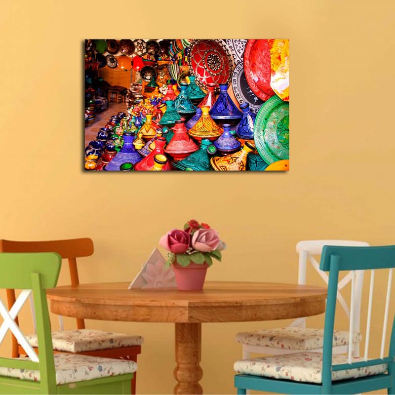 Dekorativ Canvastavla 45x70 cm - Flerfärgad - Inredning - Tavlor & konst - Canvastavlor