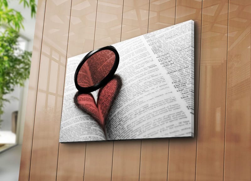 Dekorativ Canvastavla 45x70 cm - Flerfärgad - Inredning - Tavlor & konst - Canvastavlor