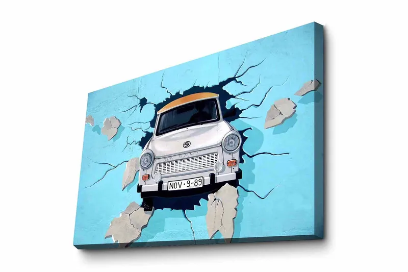 Dekorativ Canvastavla 45x70 cm, Flerfärgad