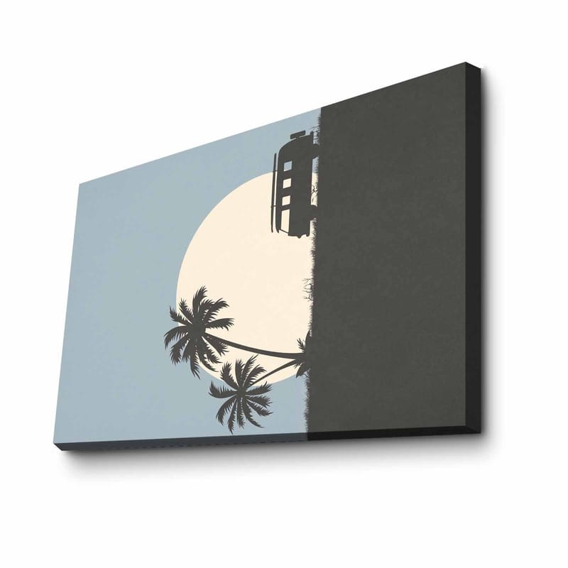 Dekorativ Canvastavla 45x70 cm, Flerfärgad