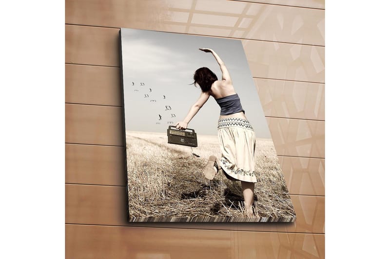 Dekorativ Canvastavla 45x70 cm - Flerfärgad - Inredning - Tavlor & konst - Canvastavlor