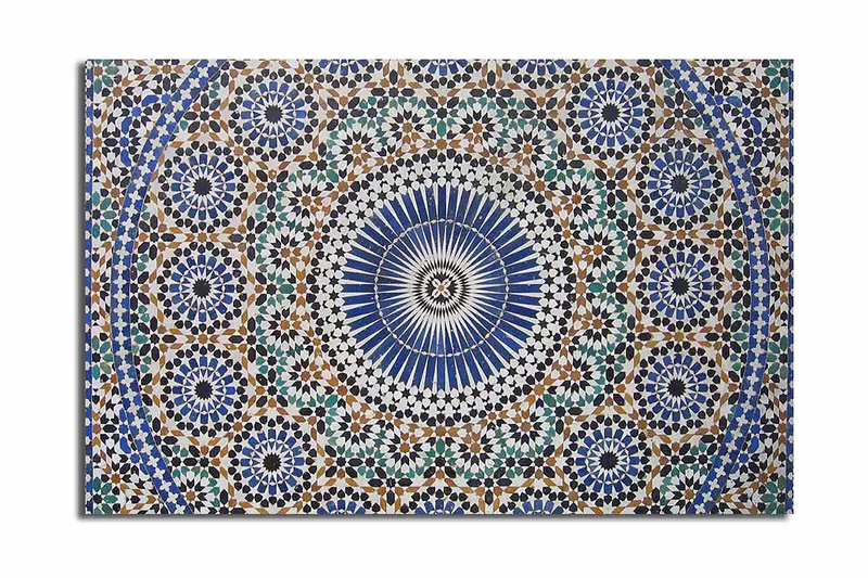 Dekorativ Canvastavla 45x70 cm, Flerfärgad