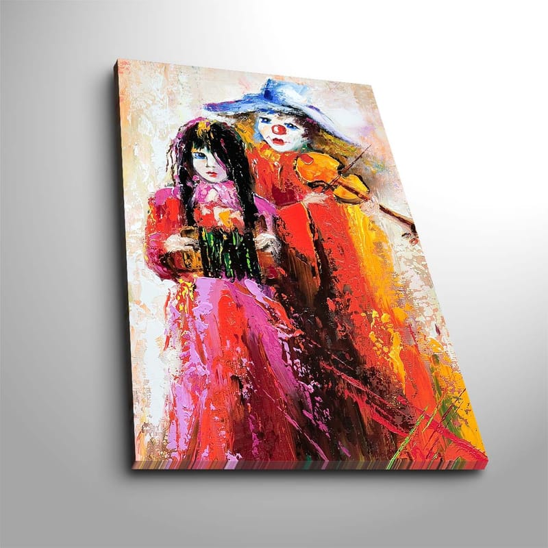 Dekorativ Canvastavla 45x70 cm - Flerfärgad - Inredning - Tavlor & konst - Canvastavlor