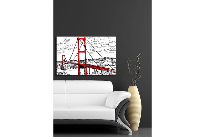 Dekorativ Canvastavla 45x70 cm, Flerfärgad