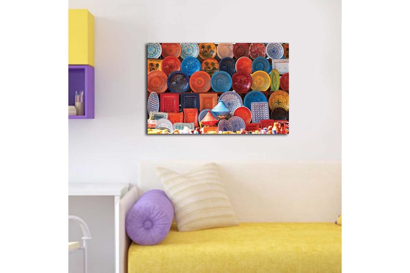 Dekorativ Canvastavla 45x70 cm - Flerfärgad - Inredning - Tavlor & konst - Canvastavlor