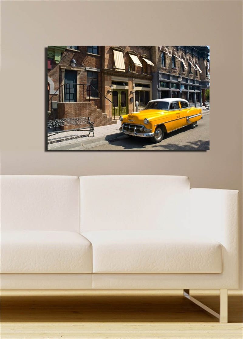 Dekorativ Canvastavla 45x70 cm - Flerfärgad - Inredning - Tavlor & konst - Canvastavlor