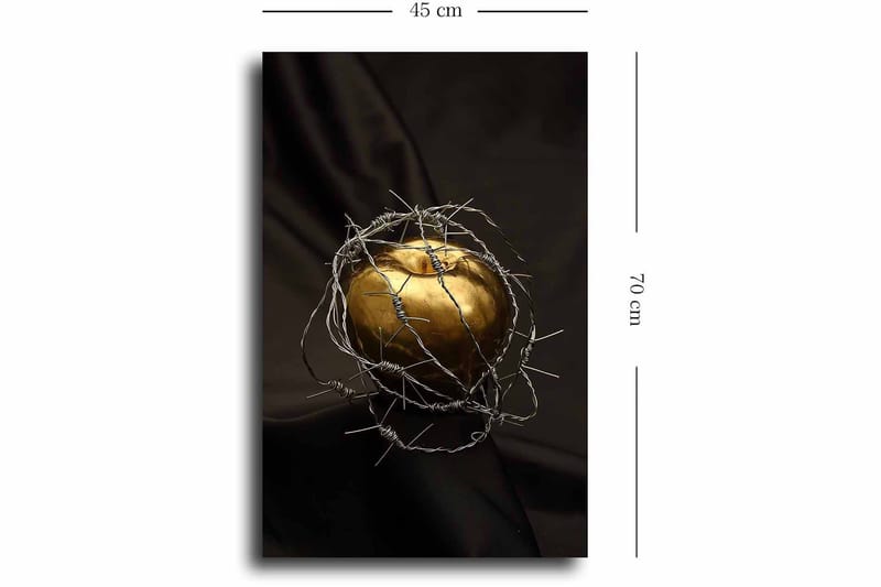 Dekorativ Canvastavla 45x70 cm - Flerfärgad - Inredning - Tavlor & konst - Canvastavlor