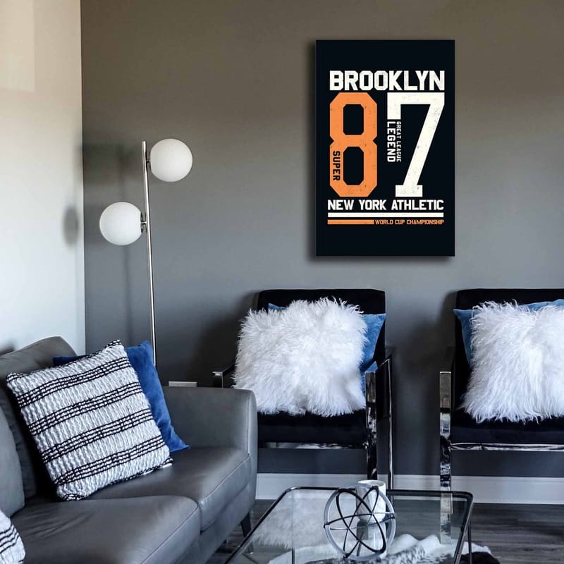 Dekorativ Canvastavla 45x70 cm - Flerfärgad - Inredning - Tavlor & konst - Canvastavlor