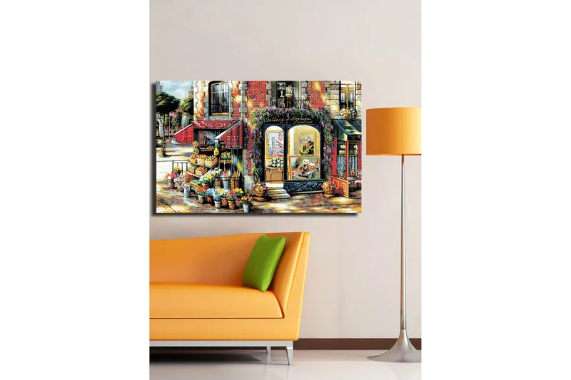 Dekorativ Canvastavla 45x70 cm - Flerfärgad - Inredning - Tavlor & konst - Canvastavlor