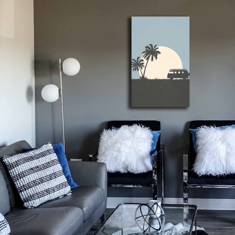 Dekorativ Canvastavla 45x70 cm - Flerfärgad - Inredning - Tavlor & konst - Canvastavlor