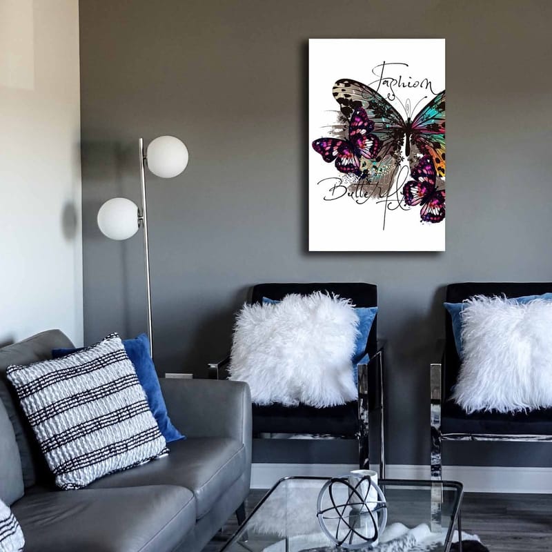 Dekorativ Canvastavla 45x70 cm - Flerfärgad - Inredning - Tavlor & konst - Canvastavlor