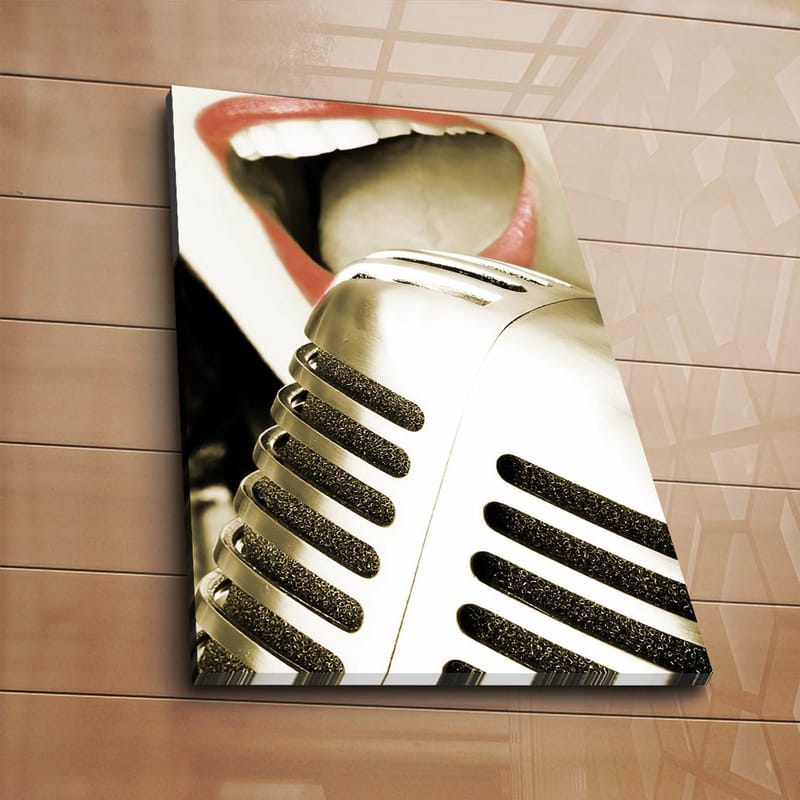 Dekorativ Canvastavla 45x70 cm - Flerfärgad - Inredning - Tavlor & konst - Canvastavlor