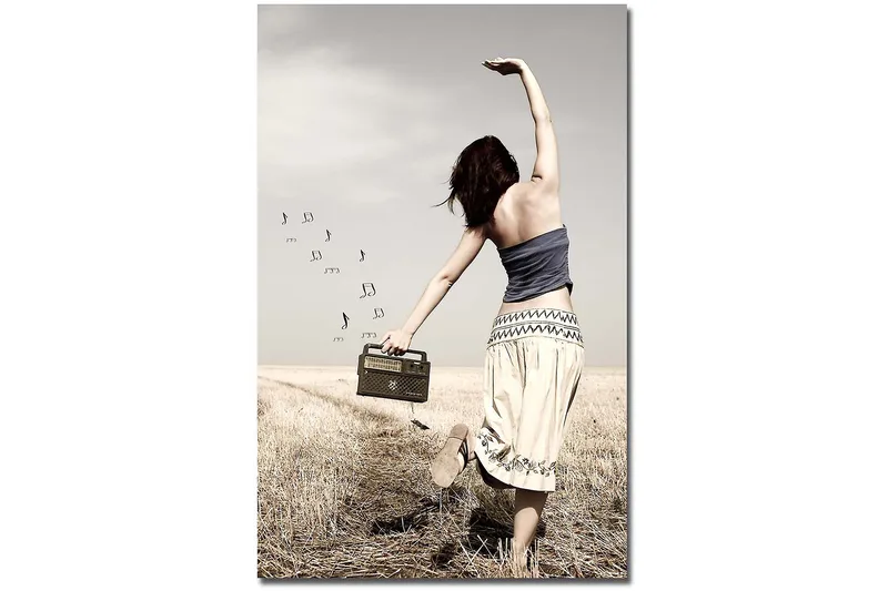 Dekorativ Canvastavla 45x70 cm - Flerfärgad - Inredning - Tavlor & konst - Canvastavlor