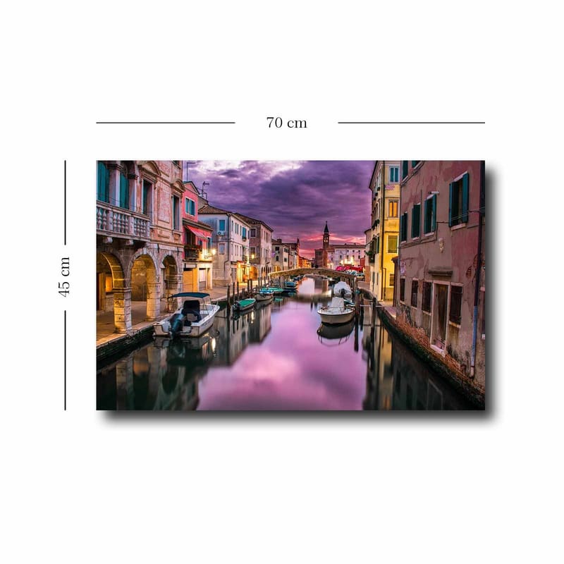 Dekorativ Canvastavla 45x70 cm - Flerfärgad - Inredning - Tavlor & konst - Canvastavlor