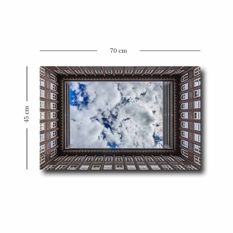 Dekorativ Canvastavla 45x70 cm - Flerfärgad - Inredning - Tavlor & konst - Canvastavlor