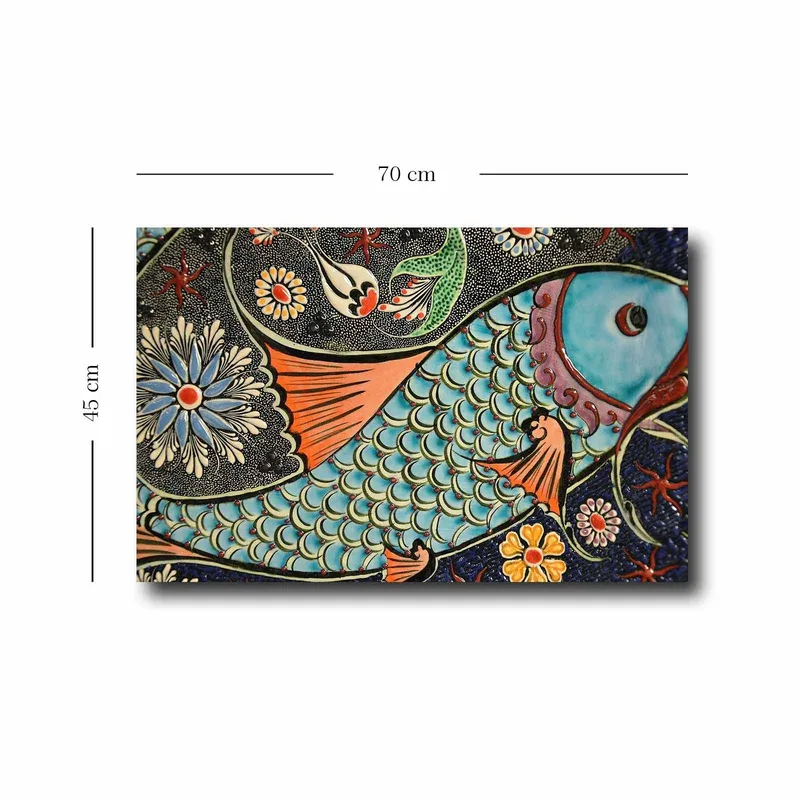 Dekorativ Canvastavla 45x70 cm - Flerfärgad - Inredning - Tavlor & konst - Canvastavlor