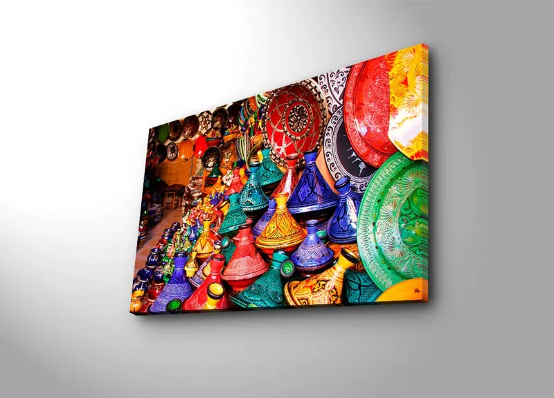 Dekorativ Canvastavla 45x70 cm - Flerfärgad - Inredning - Tavlor & konst - Canvastavlor