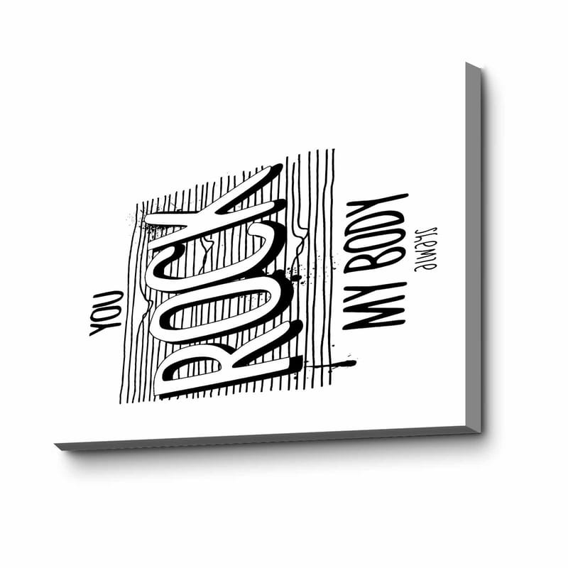 Dekorativ Canvastavla 45x70 cm, Flerfärgad