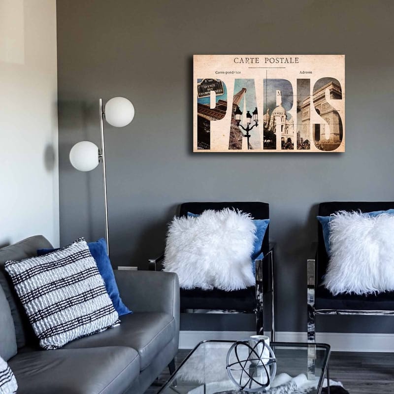 Dekorativ Canvastavla 45x70 cm - Flerfärgad - Inredning - Tavlor & konst - Canvastavlor