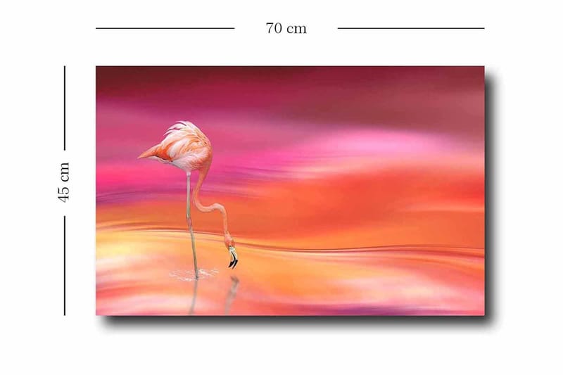 Dekorativ Canvastavla 45x70 cm - Flerfärgad - Inredning - Tavlor & konst - Canvastavlor