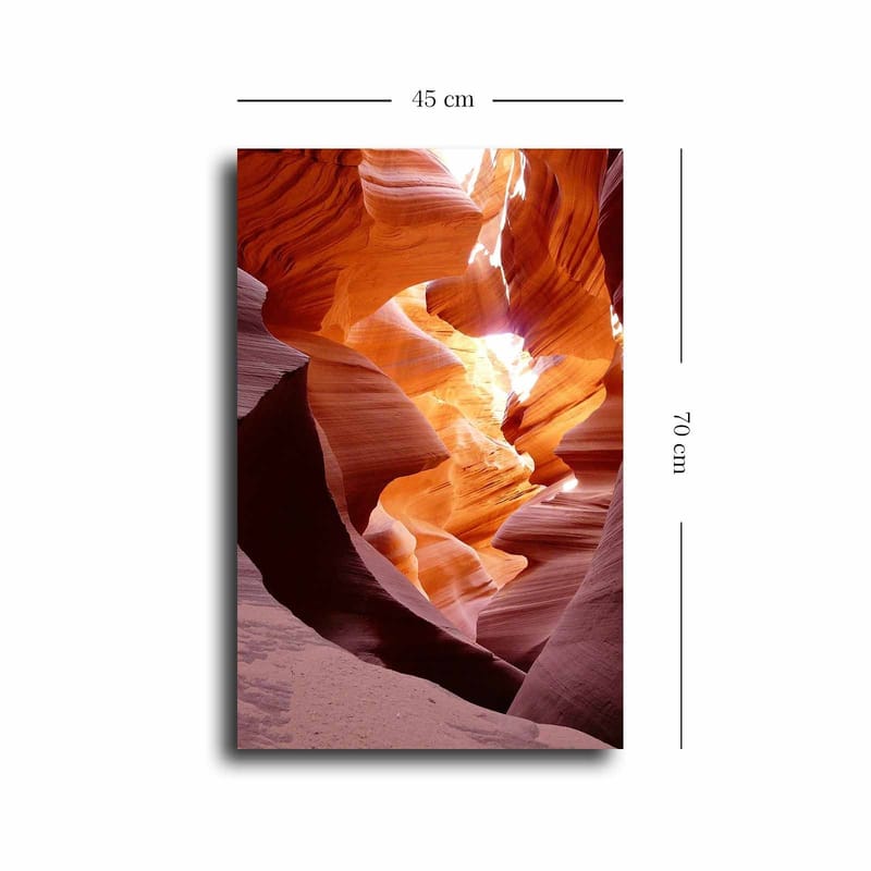 Dekorativ Canvastavla 45x70 cm - Flerfärgad - Inredning - Tavlor & konst - Canvastavlor