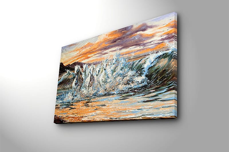 Dekorativ Canvastavla 45x70 cm - Flerfärgad - Inredning - Tavlor & konst - Canvastavlor