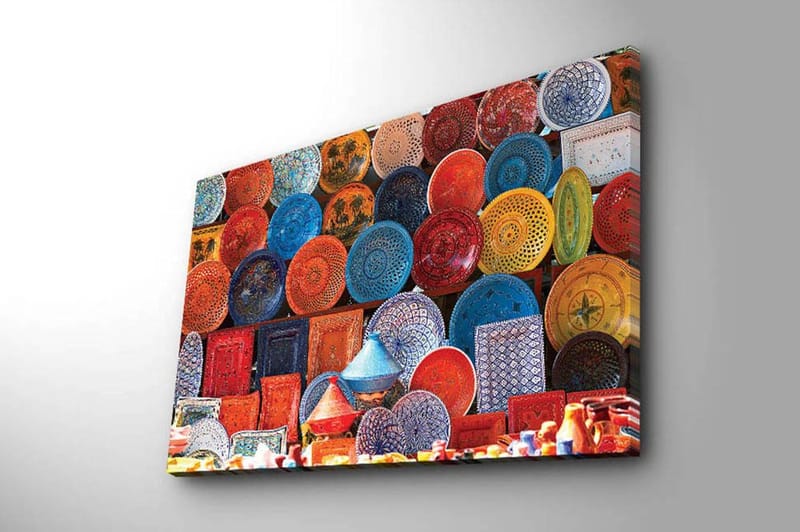 Dekorativ Canvastavla 45x70 cm - Flerfärgad - Inredning - Tavlor & konst - Canvastavlor