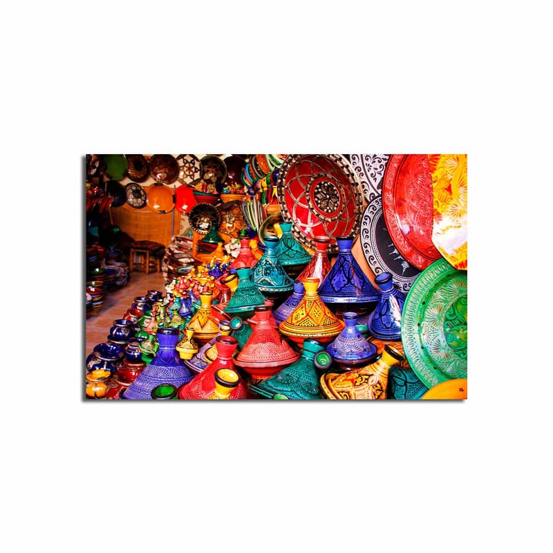 Dekorativ Canvastavla 45x70 cm - Flerfärgad - Inredning - Tavlor & konst - Canvastavlor