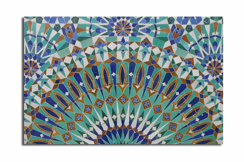 Dekorativ Canvastavla 45x70 cm, Flerfärgad