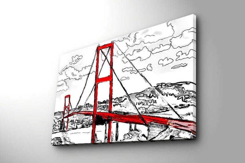 Dekorativ Canvastavla 45x70 cm - Flerfärgad - Inredning - Tavlor & konst - Canvastavlor