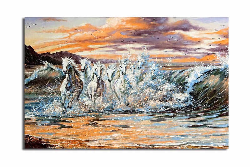 Dekorativ Canvastavla 45x70 cm - Flerfärgad - Inredning - Tavlor & konst - Canvastavlor