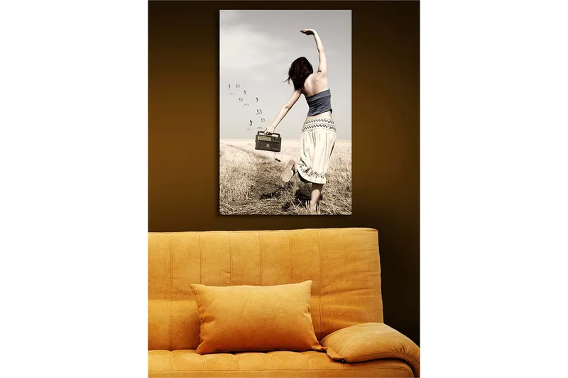 Dekorativ Canvastavla 45x70 cm, Flerfärgad