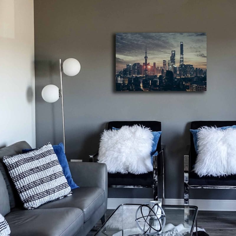 Dekorativ Canvastavla 45x70 cm - Flerfärgad - Inredning - Tavlor & konst - Canvastavlor