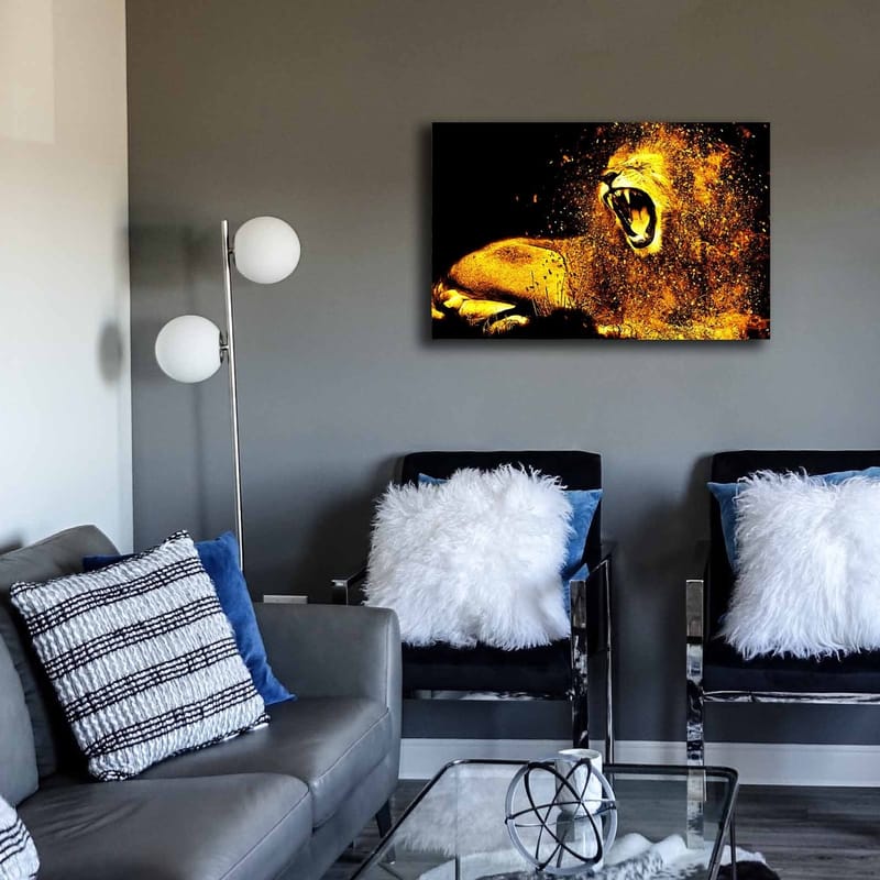 Dekorativ Canvastavla 45x70 cm - Flerfärgad - Inredning - Tavlor & konst - Canvastavlor