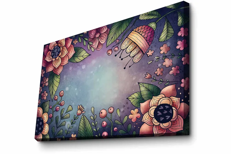 Dekorativ Canvastavla 45x70 cm - Flerfärgad - Inredning - Tavlor & konst - Canvastavlor