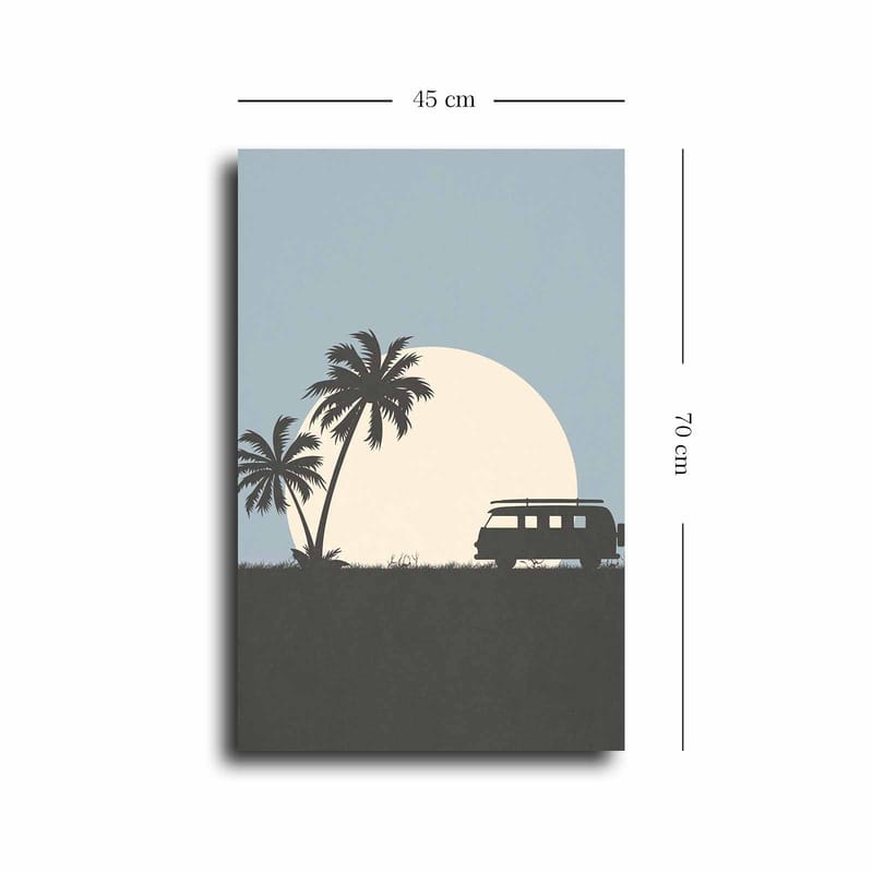 Dekorativ Canvastavla 45x70 cm - Flerfärgad - Inredning - Tavlor & konst - Canvastavlor