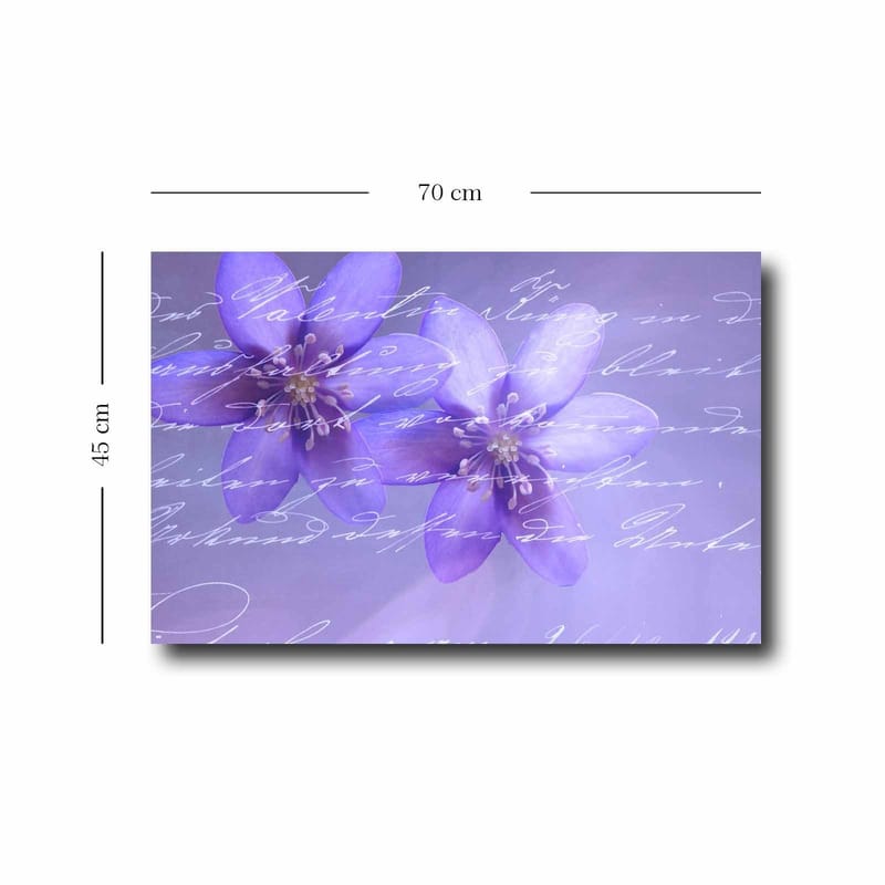 Dekorativ Canvastavla 45x70 cm - Flerfärgad - Inredning - Tavlor & konst - Canvastavlor