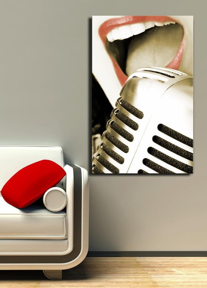 Dekorativ Canvastavla 45x70 cm - Flerfärgad - Inredning - Tavlor & konst - Canvastavlor