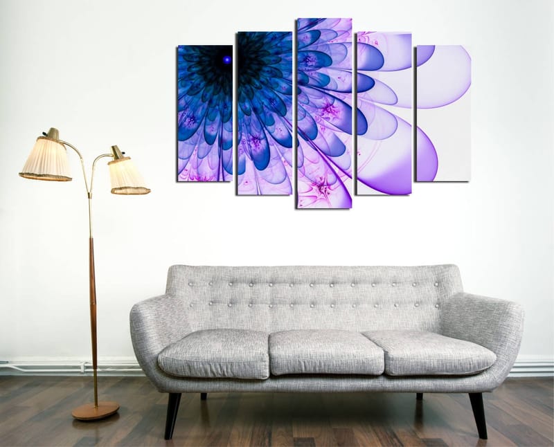 Dekorativ Canvastavla 5-Delar 70x20 cm - Flerfärgad - Inredning - Tavlor & konst - Canvastavlor