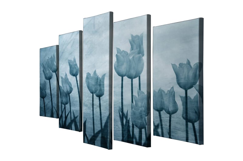 Dekorativ Canvastavla 5-Delar 70x20 cm - Flerfärgad - Inredning - Tavlor & konst - Canvastavlor