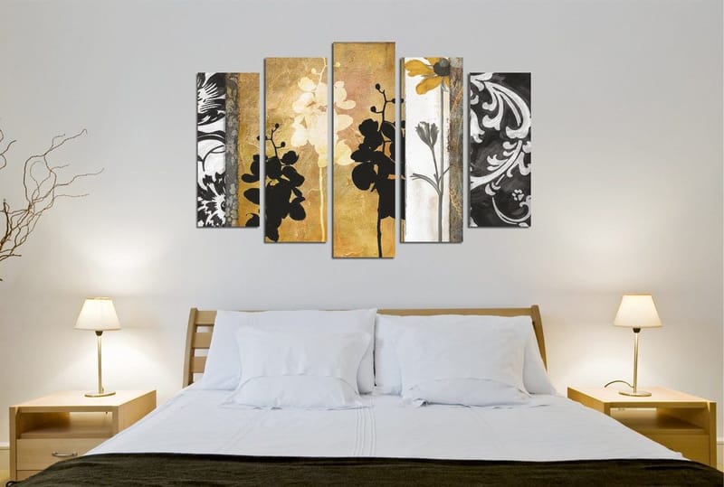 Dekorativ Canvastavla 5-Delar 70x20 cm - Flerfärgad - Inredning - Tavlor & konst - Canvastavlor