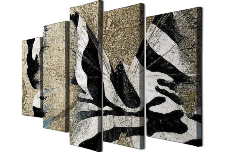 Dekorativ Canvastavla 5-Delar 70x20 cm - Flerfärgad - Inredning - Tavlor & konst - Canvastavlor