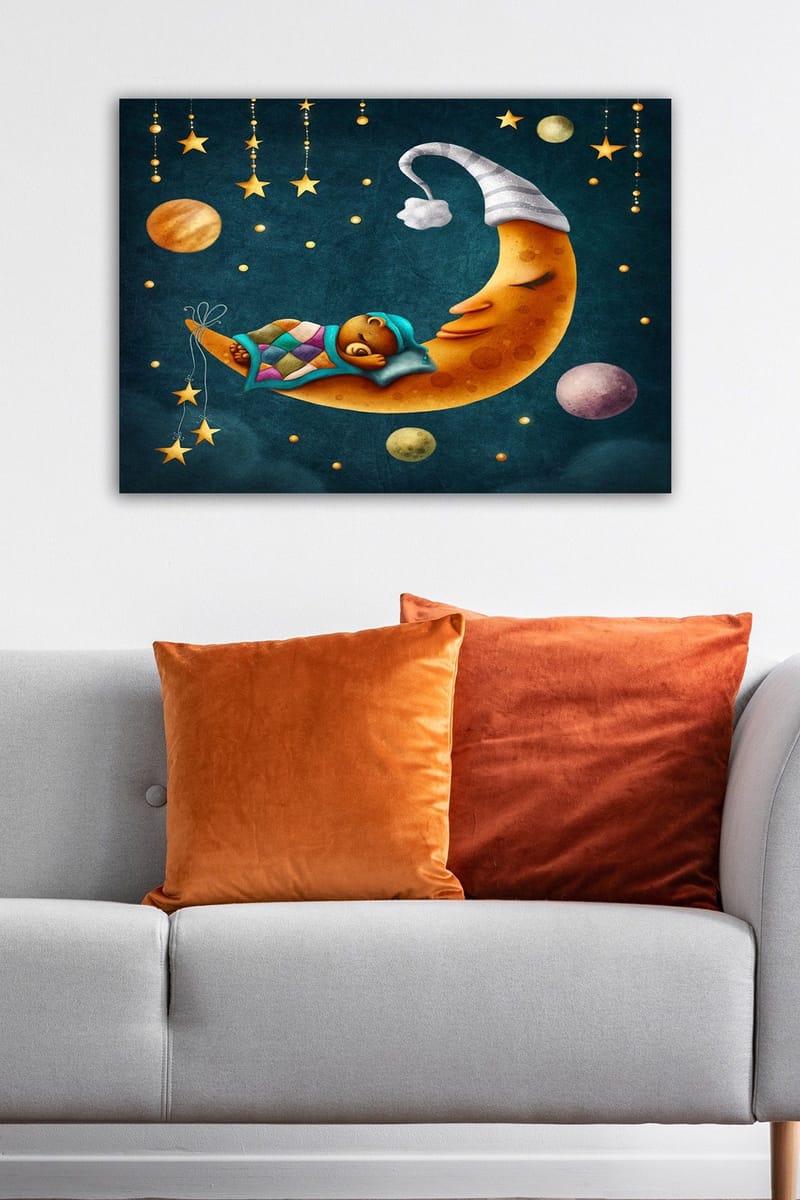 Dekorativ Canvastavla 50x70 cm - Flerfärgad - Inredning - Tavlor & konst - Canvastavlor