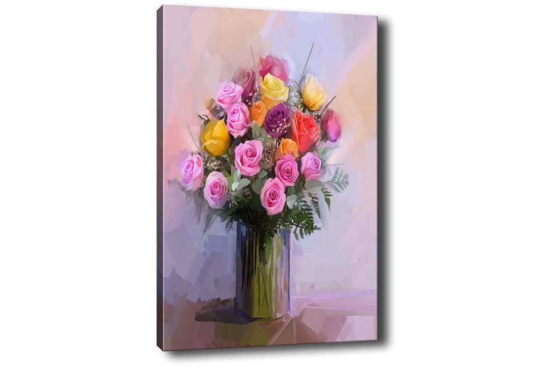 Dekorativ Canvastavla 50x70 cm - Flerfärgad - Inredning - Tavlor & konst - Canvastavlor