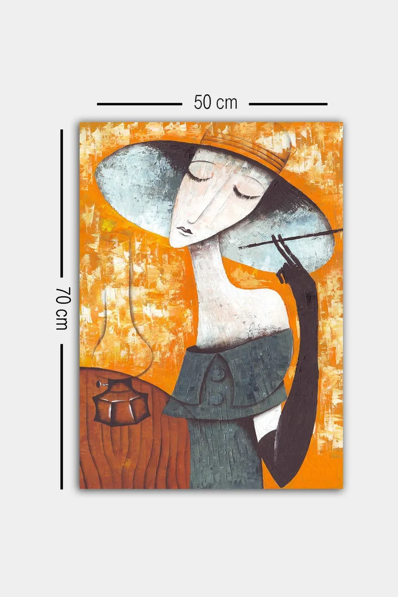 Dekorativ Canvastavla 50x70 cm - Flerfärgad - Inredning - Tavlor & konst - Canvastavlor