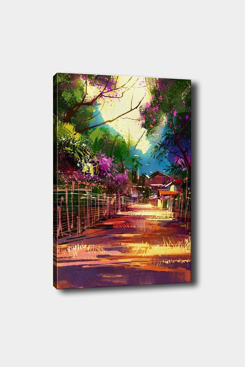 Dekorativ Canvastavla 50x70 cm - Flerfärgad - Inredning - Tavlor & konst - Canvastavlor