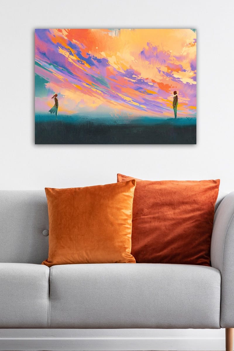 Dekorativ Canvastavla 50x70 cm - Flerfärgad - Inredning - Tavlor & konst - Canvastavlor