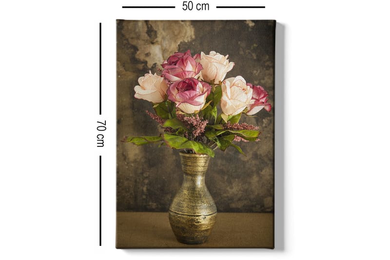 Dekorativ Canvastavla 50x70 cm - Flerfärgad - Inredning - Tavlor & konst - Canvastavlor