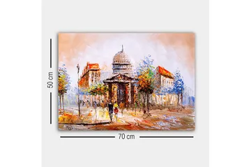 Dekorativ Canvastavla 50x70 cm - Flerfärgad - Inredning - Tavlor & konst - Canvastavlor