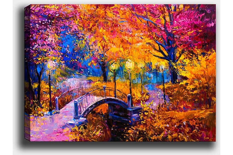 Dekorativ Canvastavla 50x70 cm - Flerfärgad - Inredning - Tavlor & konst - Canvastavlor